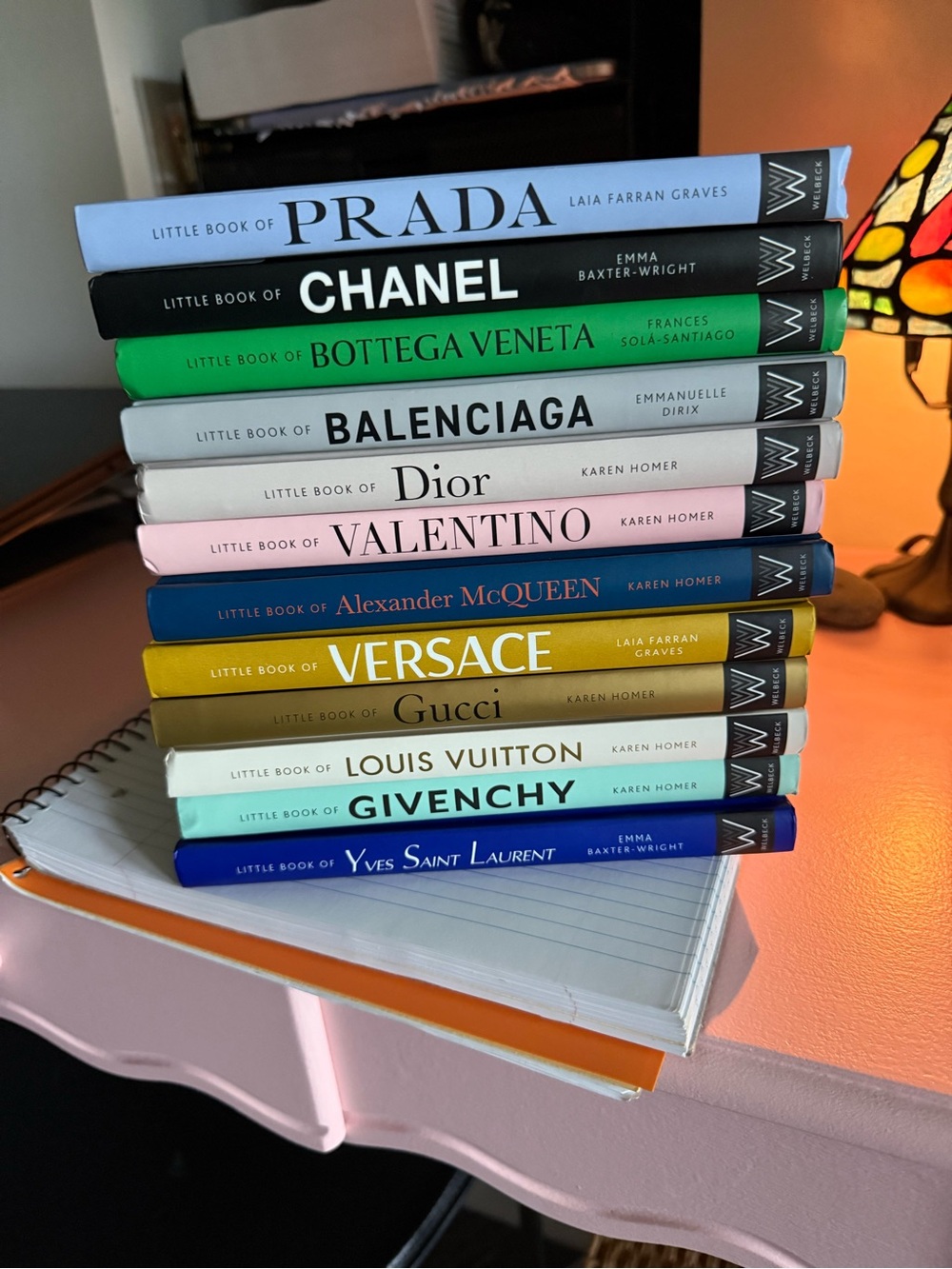 Hard Cover Collection of Designer Fashion Brands - Multicolor